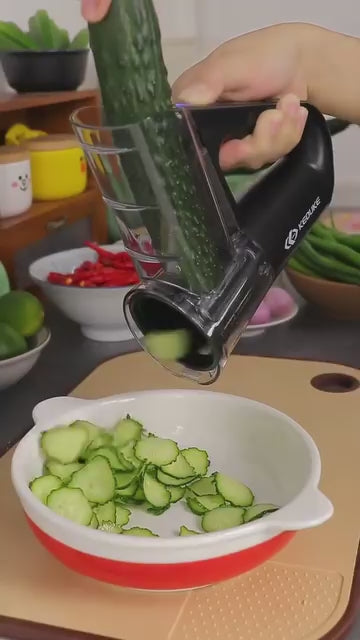 Transform your daily meal prep with the Multifunctional Electric Food Chopper. This compact Fruit & Vegetable Slicer is engineered to deliver fast, and safe cutting.